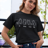 Cute Cat T-shirt Mom Kitten Mom Lover Owner Gifts Funny Animal Pet Ladies Top